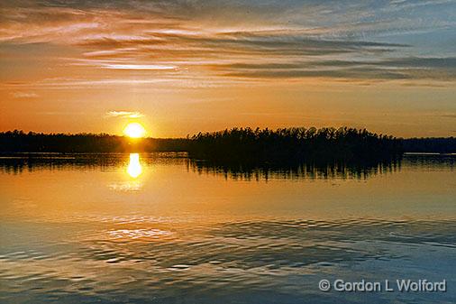 Otter Lake Sunset_23163.jpg - Photographed near Lombardy, Ontario, Canada.
